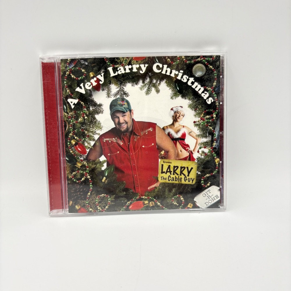 Larry the Cable Guy A Very Larry Christmas CD 2004 Comedy Holiday Git-R-Done EX
